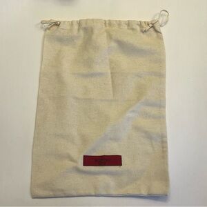 Valentino White Dust Bag, 10x13.5, Excellent Cond